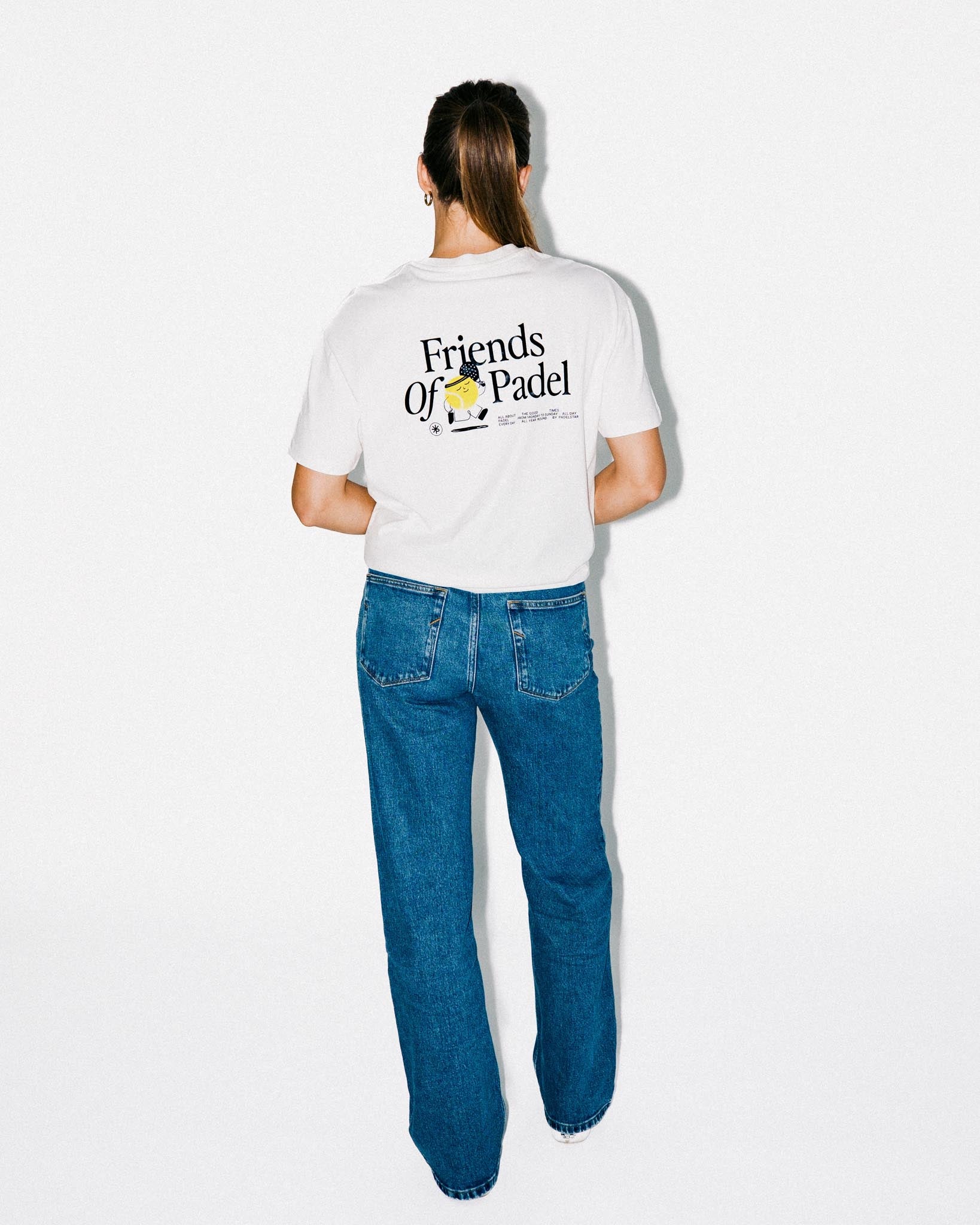 Overisize T-särk Friends of Padel