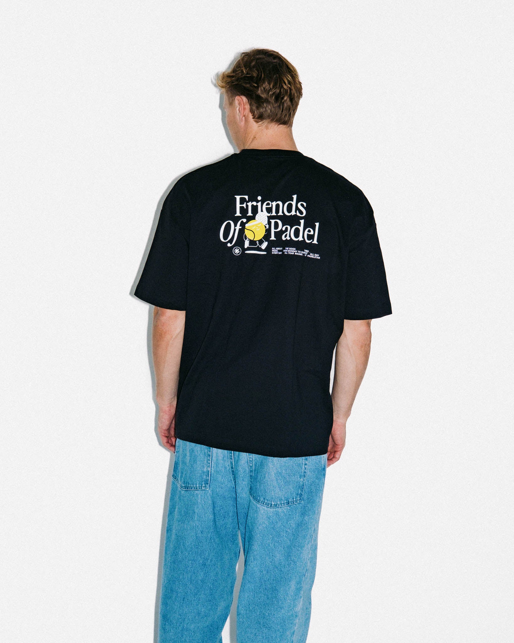 Overisize T-särk Friends of Padel