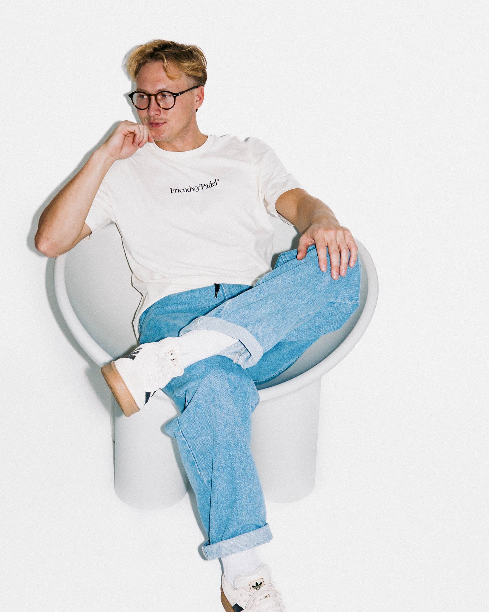 Overisize T-särk Friends of Padel