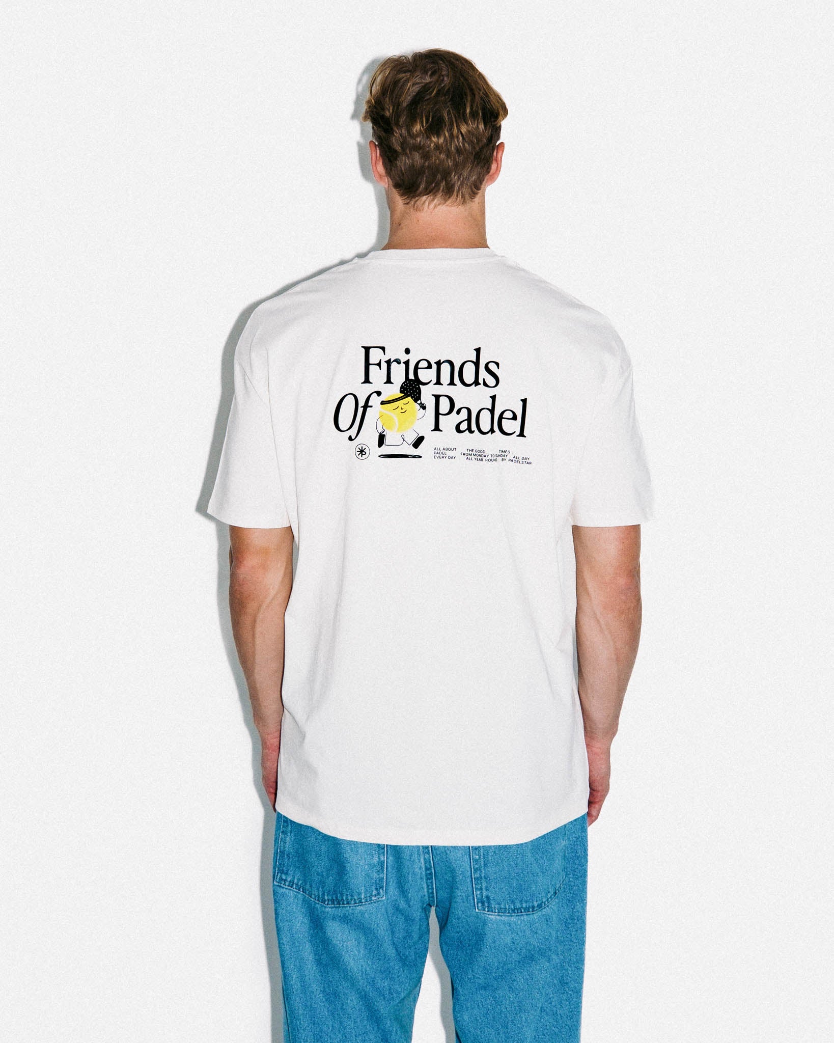 Overisize T-särk Friends of Padel